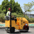 Rodillo vibratorio de doble tambor de alto rendimiento de 800 kg